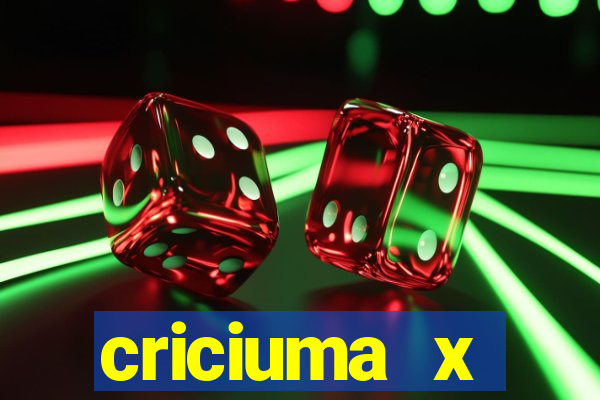 criciuma x fluminense palpite